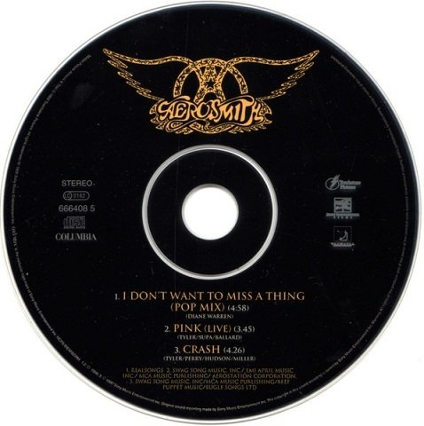Aerosmith - I Don't Want To Miss A Thing (Maxi-CD)