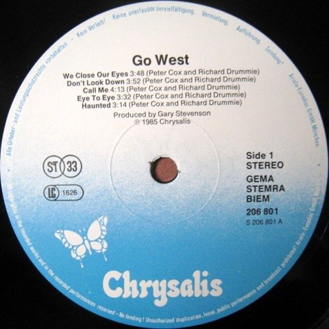 Go West - Go West (LP)