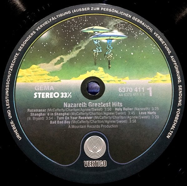 Nazareth - Greatest Hits (LP)