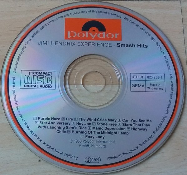 Jimi Hendrix Experience - Smash Hits (CD)