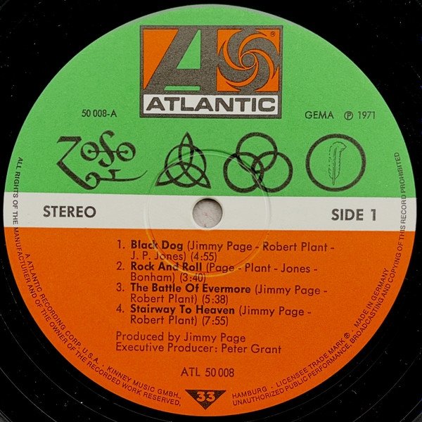 Led Zeppelin - Untitled (IV) (LP)