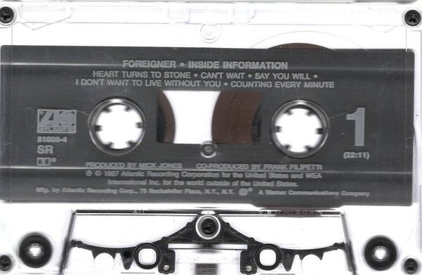 Foreigner - Inside Information (MC)
