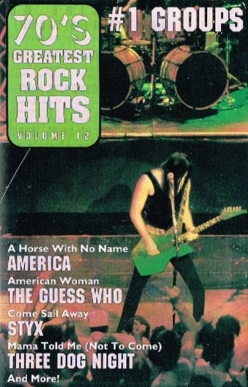 70's Greatest Rock Hits Volume 12 #1 Groups (MC)