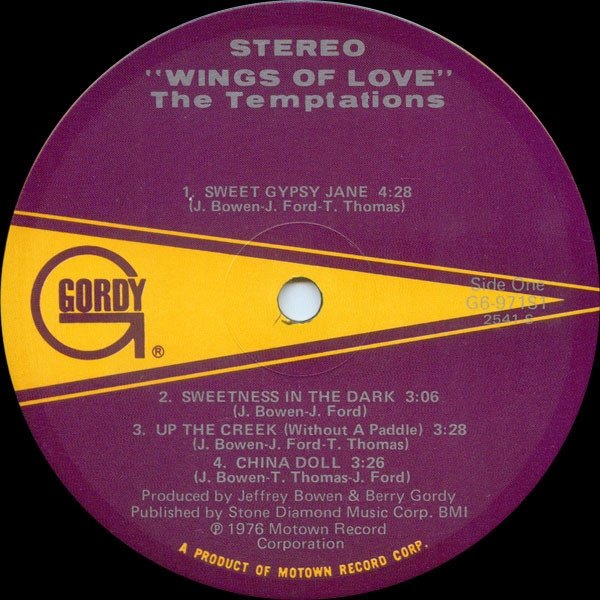 The Temptations - Wings Of Love (LP)