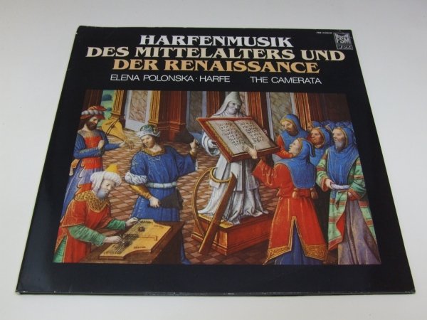 Elena Polonska, La Camerata - Harfenmusik Des Mittelalters Und Der Renaissance (2LP)