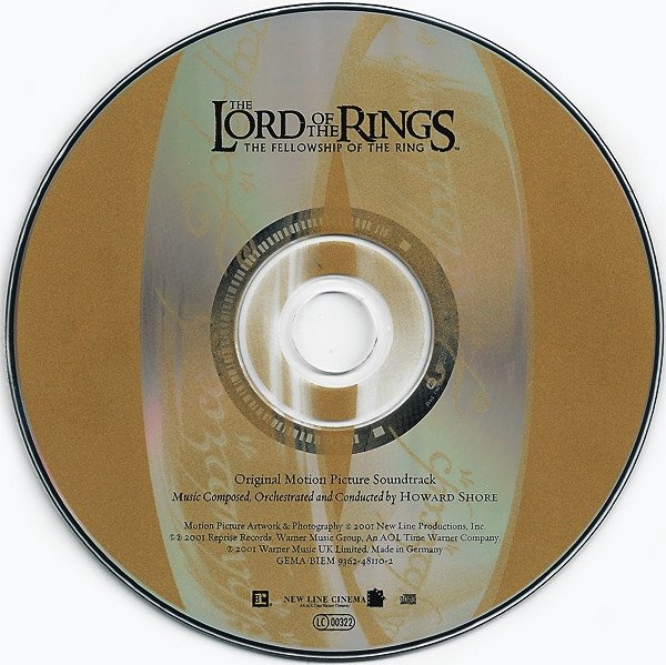 Howard Shore - The Lord Of The Rings: The Fellowship Of The Ring (Original Motion Picture Soundtrack) (CD)