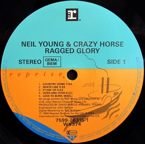 Neil Young + Crazy Horse - Ragged Glory (LP)