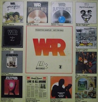 War - Promotional Sampler  (LP)