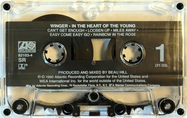 Winger - In The Heart Of The Young (MC)
