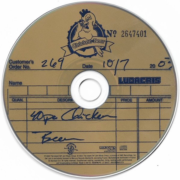 Ludacris - Chicken -N- Beer (CD)