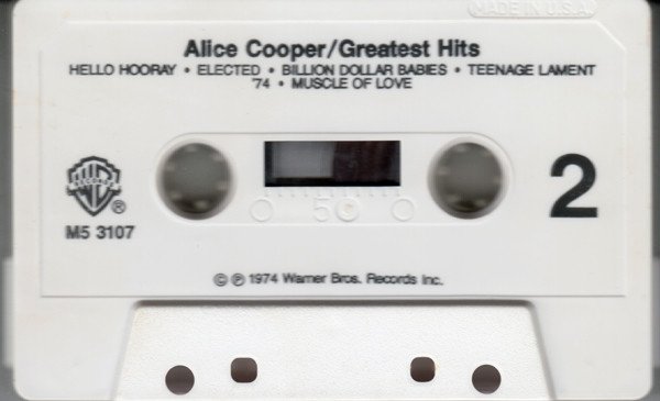 Alice Cooper - Greatest Hits (MC)