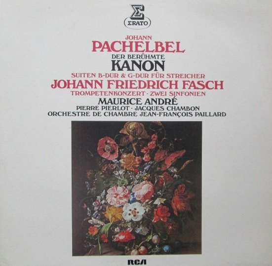 Maurice André - Pachelbel: Kanon / 2 Suiten - Fasch: 2 Sinfonien u.a. (LP)