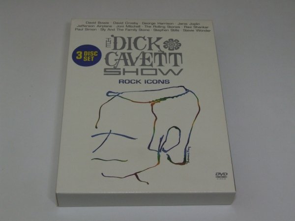 The Dick Cavett Show: Rock Icons (3DVD)