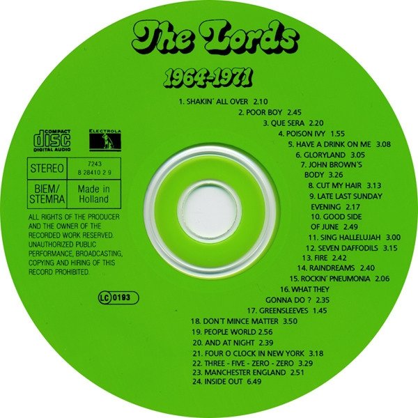 The Lords - 1964-1971 (CD)