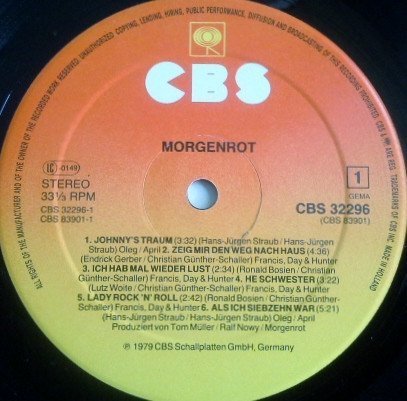 Morgenrot - Morgenrot (LP)