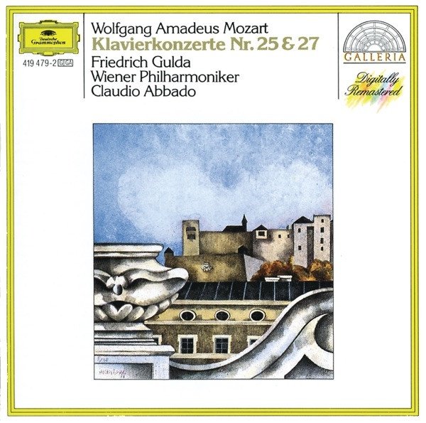 Wolfgang Amadeus Mozart, Friedrich Gulda, Wiener Philharmoniker, Claudio Abbado - Klavierkonzerte Nr. 25 &amp; 27 (CD)