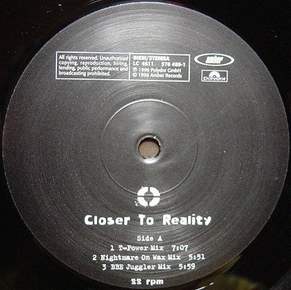 Loophole - Closer To Reality (12'')