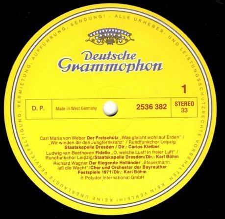 Abbado / Böhm / Jochum / Karajan / Klee / Kleiber - Opernchöre = Opera Choruses = Choeurs D'Opera (LP)