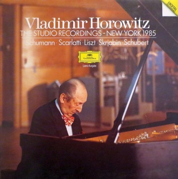 Vladimir Horowitz - The Studio Recordings - New York 1985: Liszt · Scarlatti · Schubert · Schumann · Scriabin (LP)