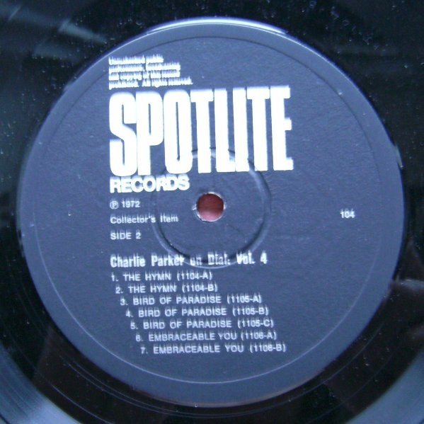 Charlie Parker - Charlie Parker On Dial Volume 4 (LP)