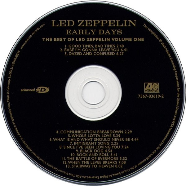 Led Zeppelin - Early Days (The Best Of Led Zeppelin Volume One) (CD)