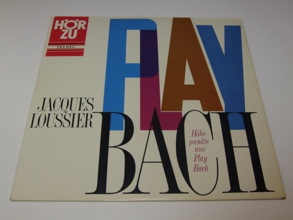 Jacques Loussier - Das Beste Aus Play Bach (LP)