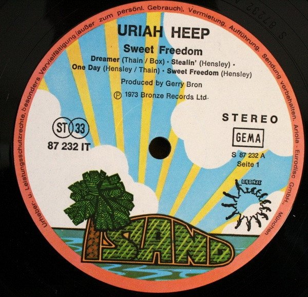 Uriah Heep - Sweet Freedom (LP)