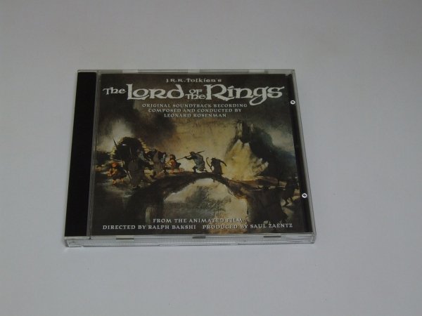 Leonard Rosenman - The Lord Of The Rings (Original Motion Picture Soundtrack) (CD)