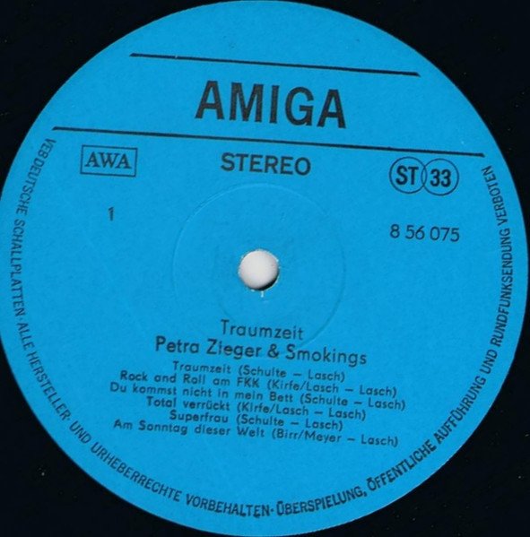 Petra Zieger &amp; Smoking's - Traumzeit (LP)