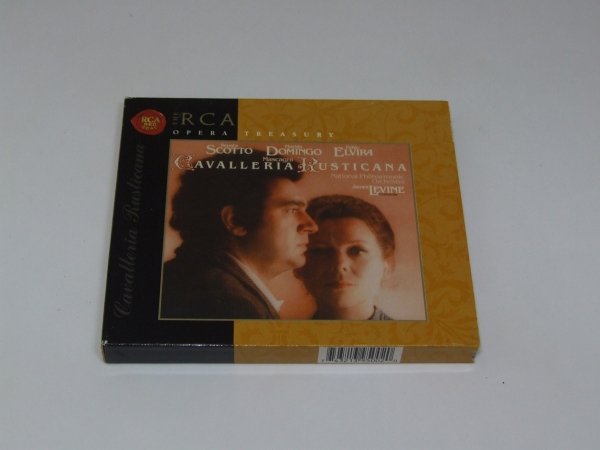 Mascagni : Renata Scotto, Placido Domingo, Pablo Elvira, National Philharmonic Orchestra, James Levine - Cavalleria Rusticana (CD)