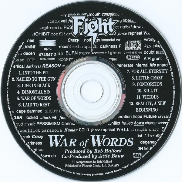 Fight - War Of Words (CD)