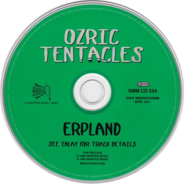 Ozric Tentacles - Erpland (CD)