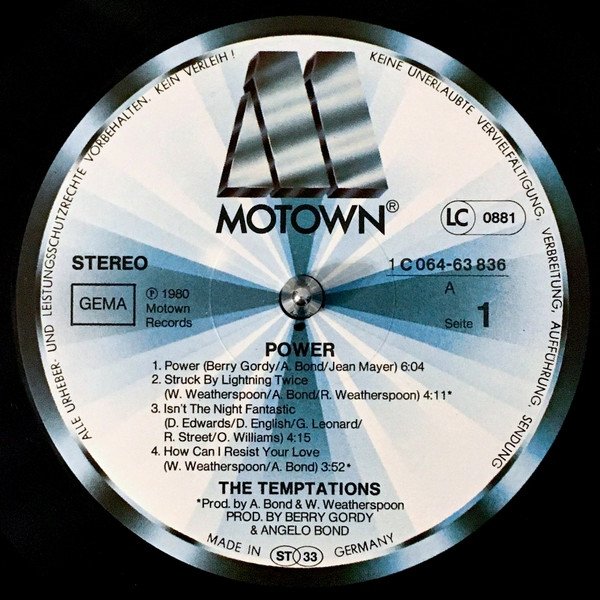 The Temptations - Power (LP)