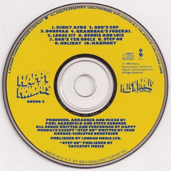 Happy Mondays - Pills 'N' Thrills And Bellyaches (CD)
