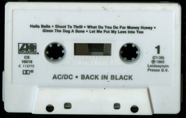 AC/DC - Back In Black (MC)