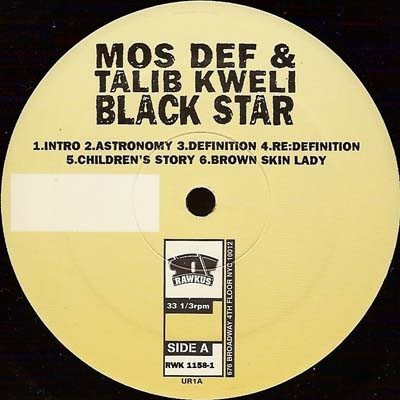 Black Star - Mos Def &amp; Talib Kweli Are Black Star (LP)