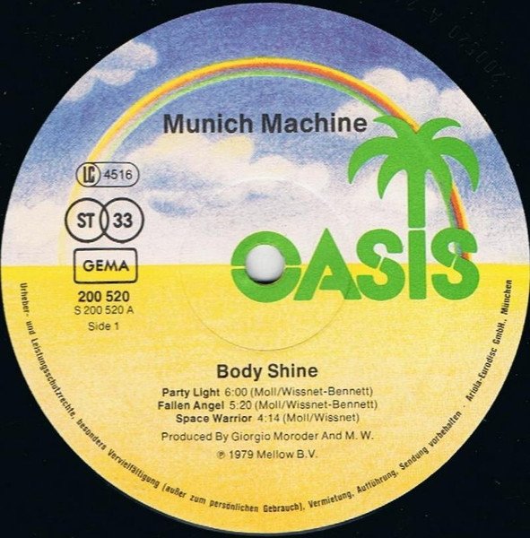 Munich Machine - Body Shine (LP)