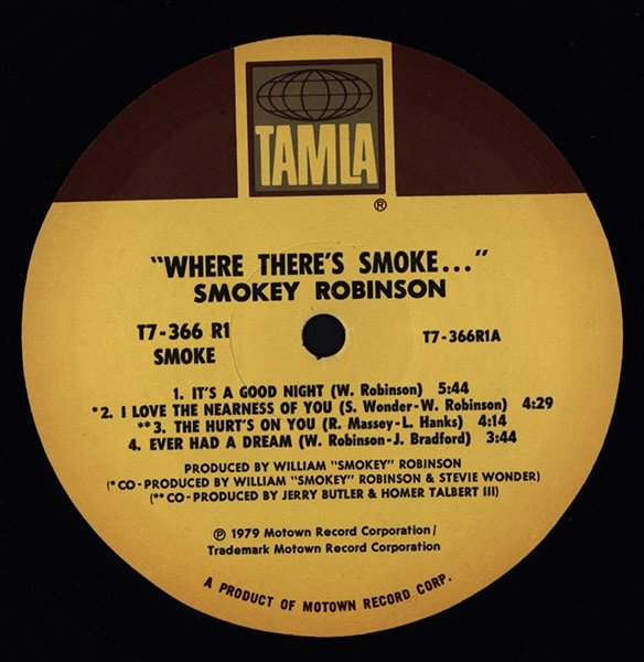 Smokey Robinson - Where There's Smoke... (LP)
