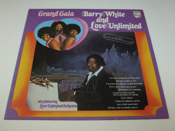 Barry White And Love Unlimited Also Featuring Love Unlimited Orchestra - Grand Gala (LP)