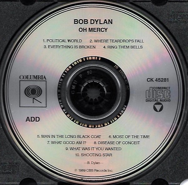 Bob Dylan - Oh Mercy (CD)