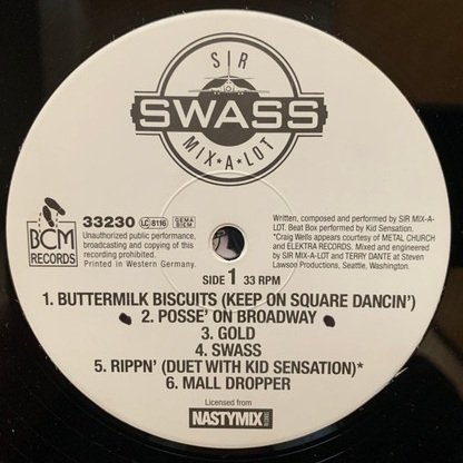 Sir Mix-A-Lot - Swass (LP)