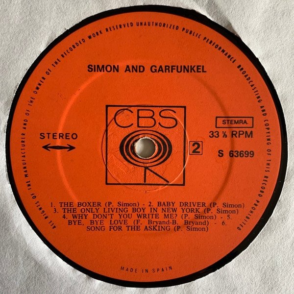 Simon And Garfunkel - Bridge Over Troubled Water (LP)