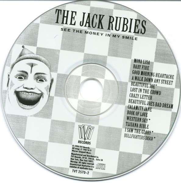 The Jack Rubies - See The Money In My Smile (CD)