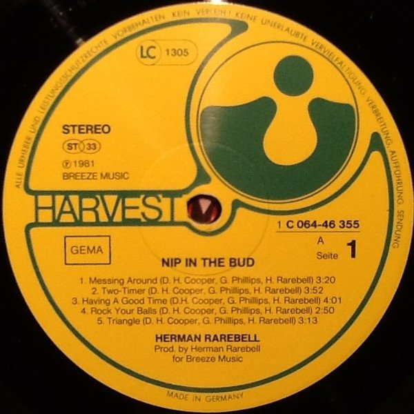 Herman Rarebell - Nip In The Bud (LP)