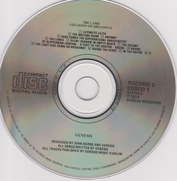 Genesis - The Lamb Lies Down On Broadway (2CD)
