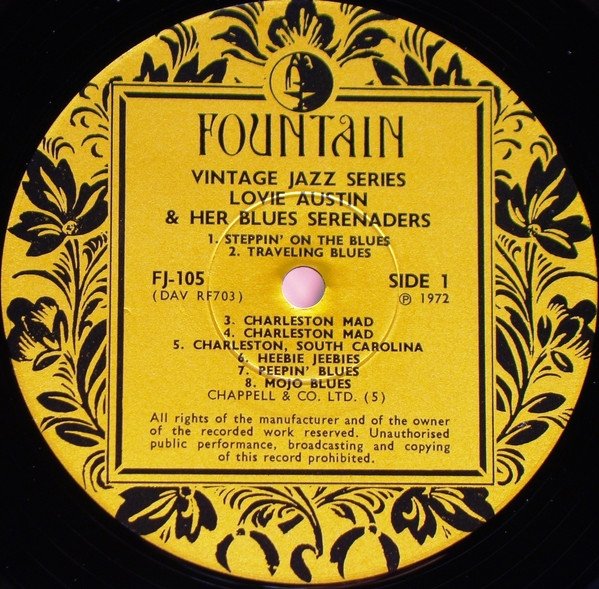 Lovie Austin And Her Blues Serenaders - Lovie Austin And Her Blues Serenaders (LP)