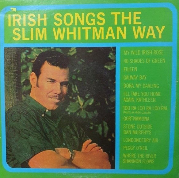 Slim Whitman - Irish Songs The Slim Whitman Way (LP)