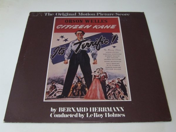Bernard Herrmann - Citizen Kane (The Original Motion Picture Score) (LP)