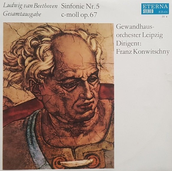 Ludwig van Beethoven, Gewandhausorchester Leipzig, Franz Konwitschny - Sinfonie Nr. 5 C-moll Op. 67 (LP)