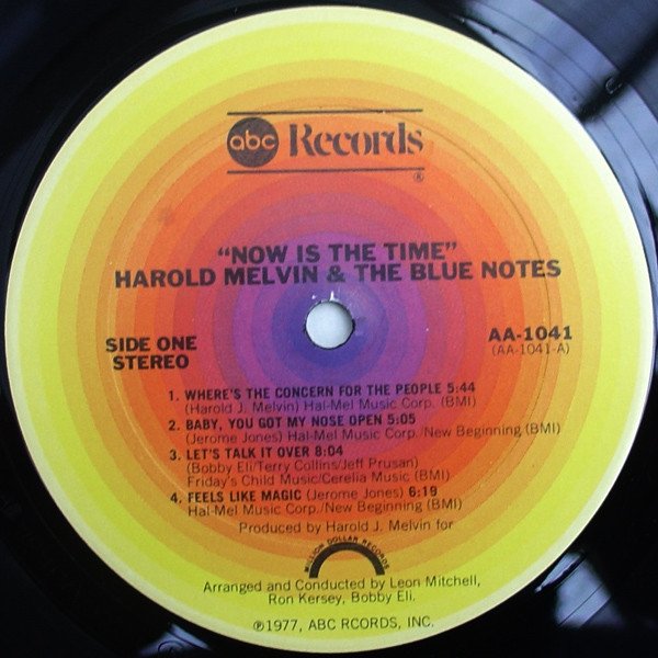 Harold Melvin &amp; The Blue Notes - Now Is The Time (LP)
